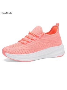 Women's Lightweight Breathable Mesh Running Sneakers Non Slip Walking Shoes